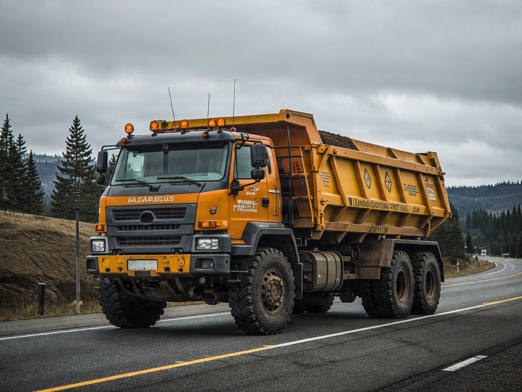 Sun Ridge environmental transport truck handling soil disposal remediation